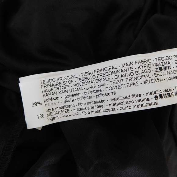 ZARA Velvet Vest Metallic Floral Print Dress Retro Ruffle Chic 8778/242 Large - Picture 14 of 16